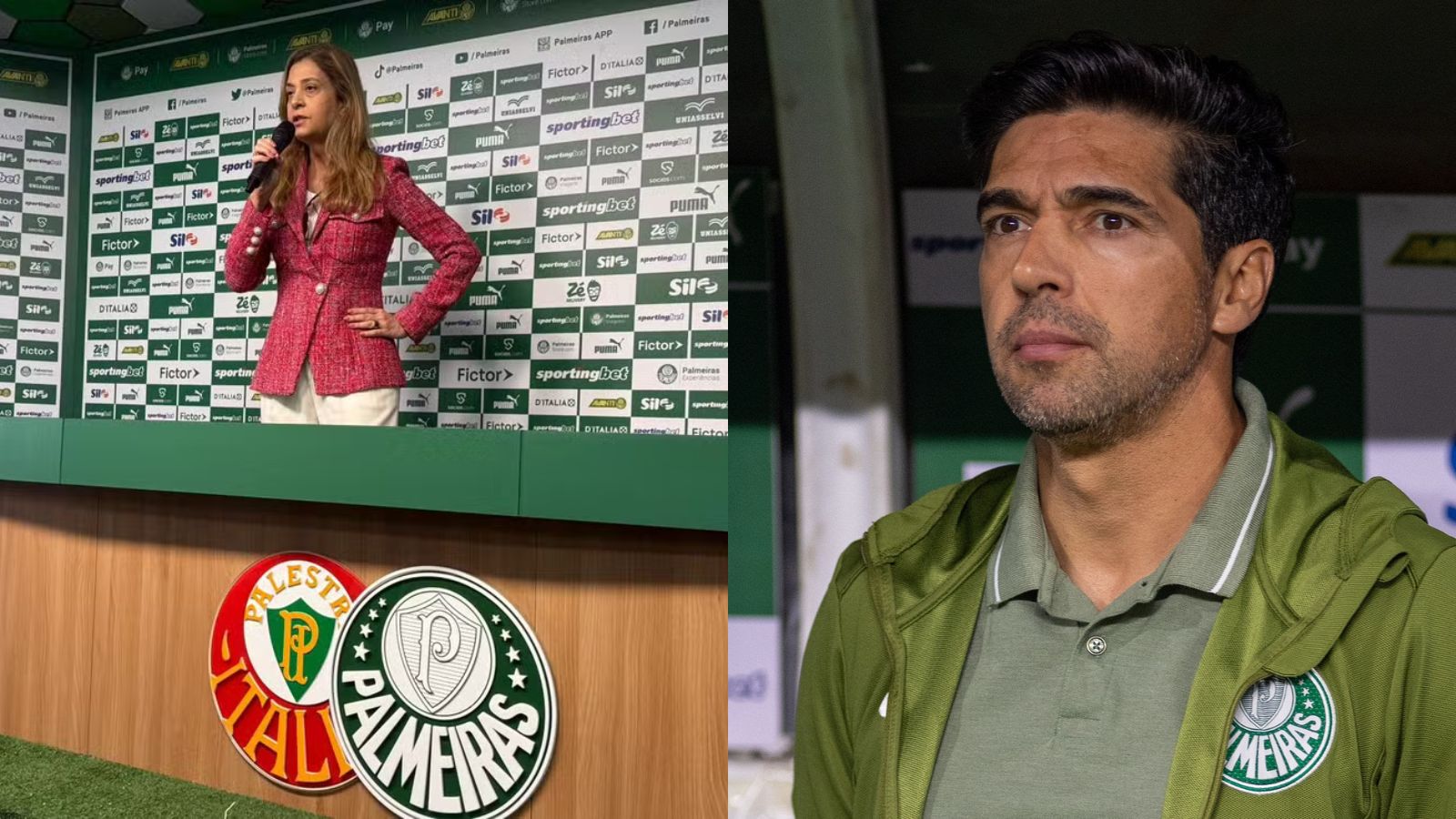 Contratações Palmeiras: Leila sobre Abel Ferreira 
