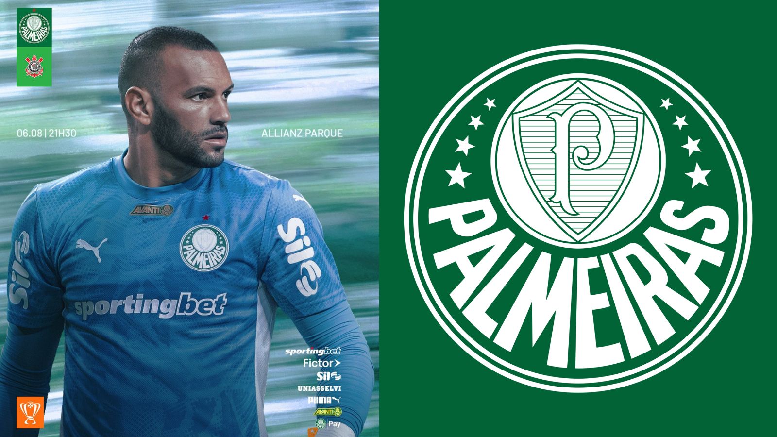Palmeiras escalado! Veja como vem o Verdão para enfrentar o Corinthians no 2º jogo