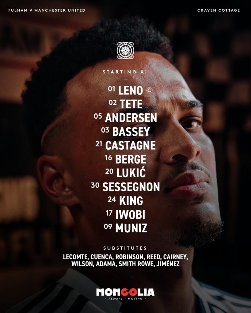 Não foi relacionado - Contratações Palmeiras - Foto: X do Fulham