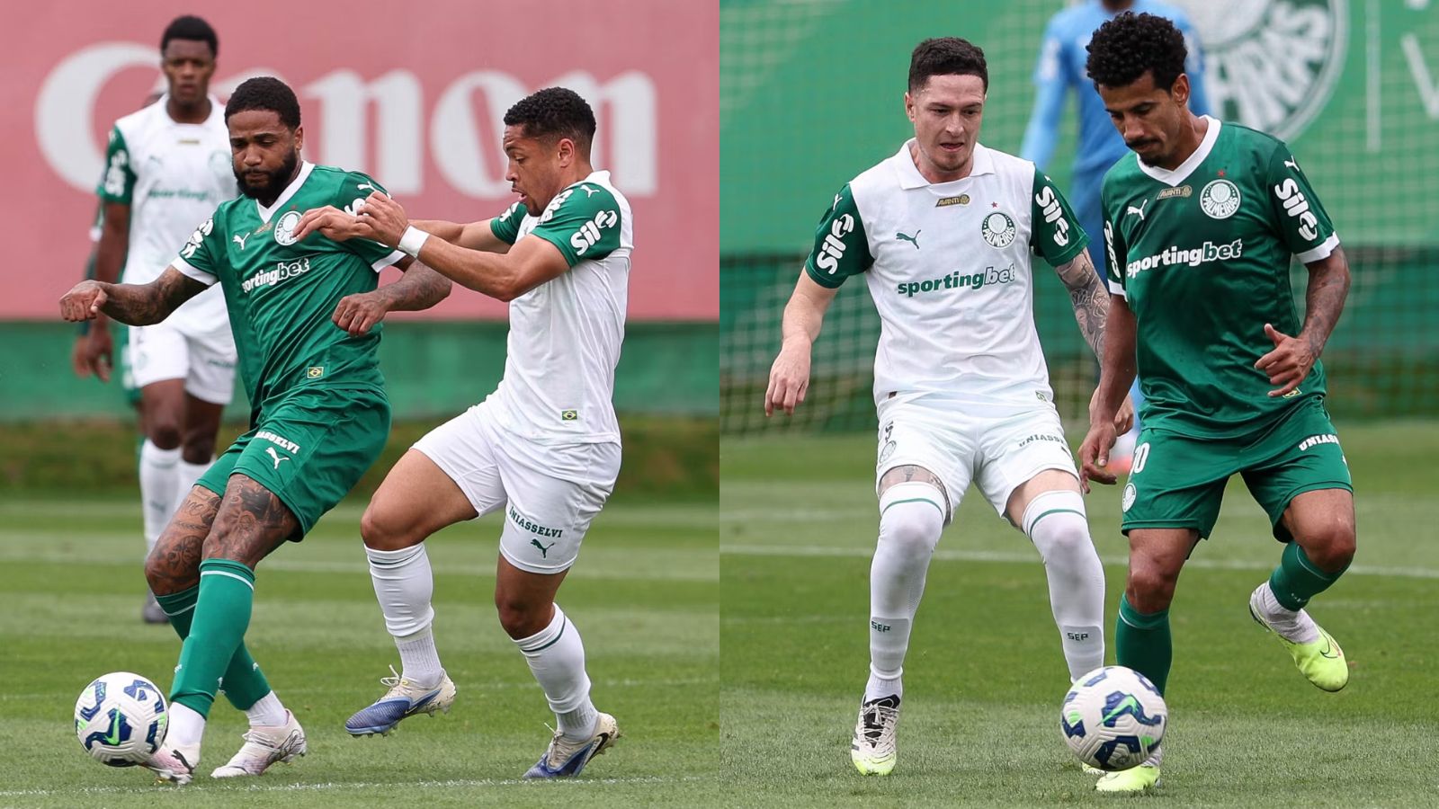 Jogos Palmeiras: Vitor Roque brilha em jogo-treino e dá recado para Abel Ferreira; veja