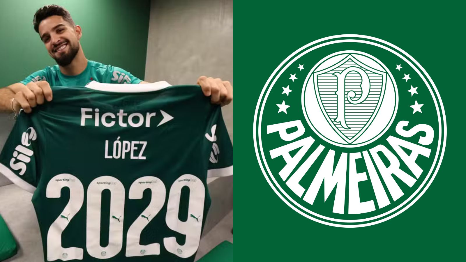 “Me tornei uma melhor pessoa aqui”: Flaco fala após renovar contrato com o Palmeiras