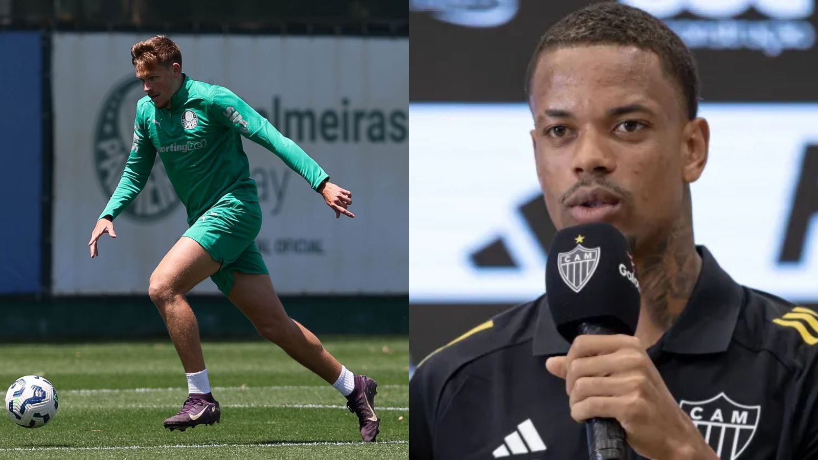 Atlético-MG pede dois jogadores do Palmeiras para liberar Bruno Fuchs