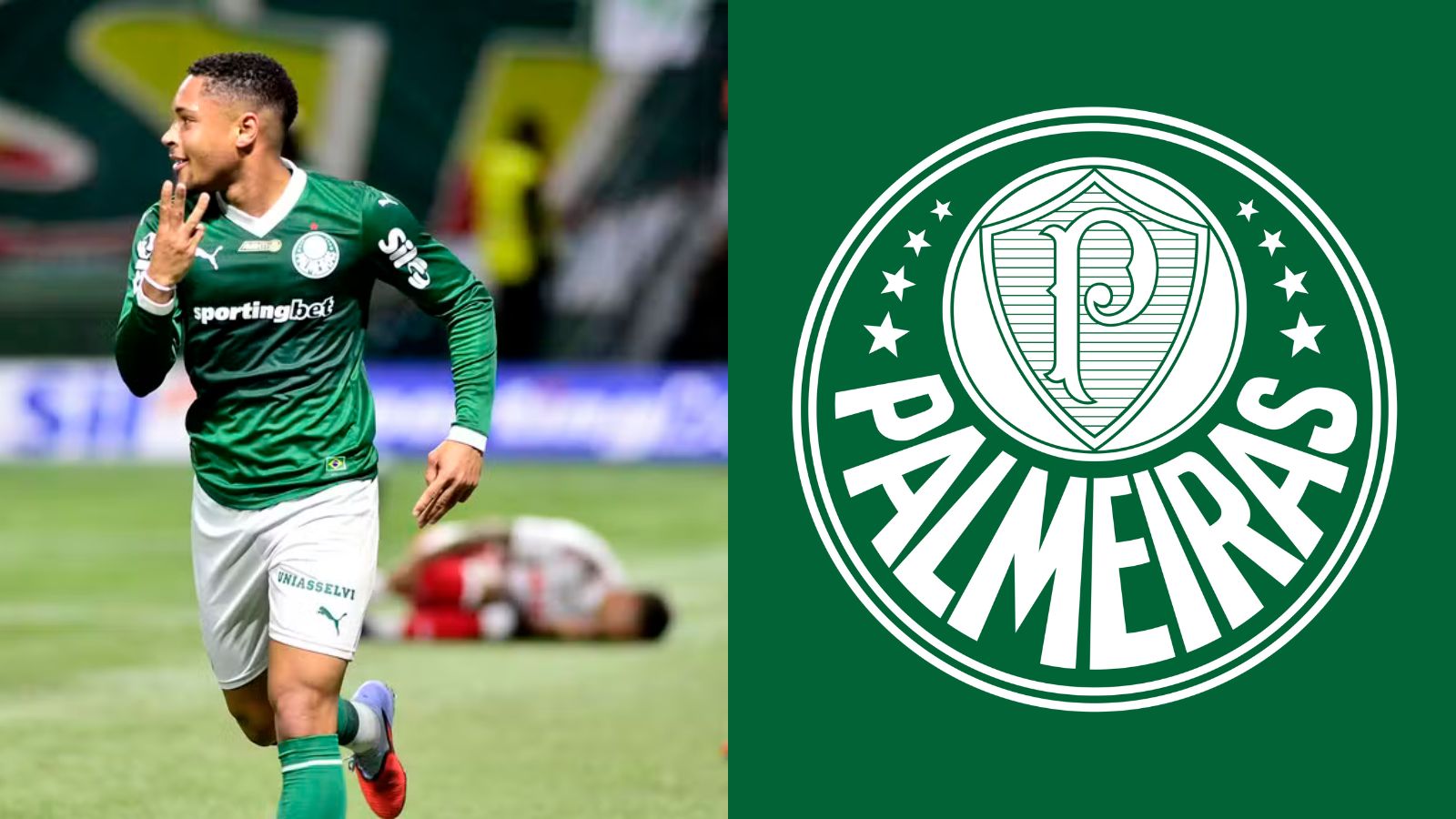 Vitor Roque desabafa após goleada do Palmeiras: 