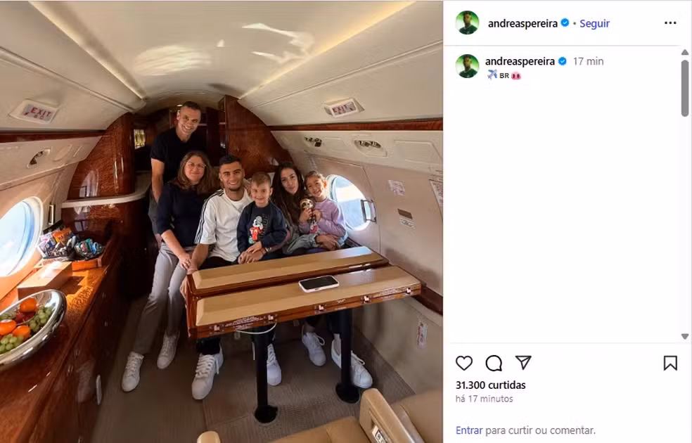 Foto: Instagram - Contratações Palmeiras