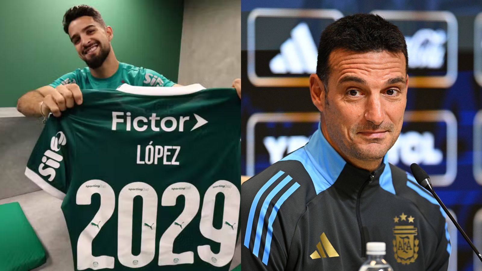Scaloni confirma estreia de Flaco López — mas notícia pode preocupar o Palmeiras