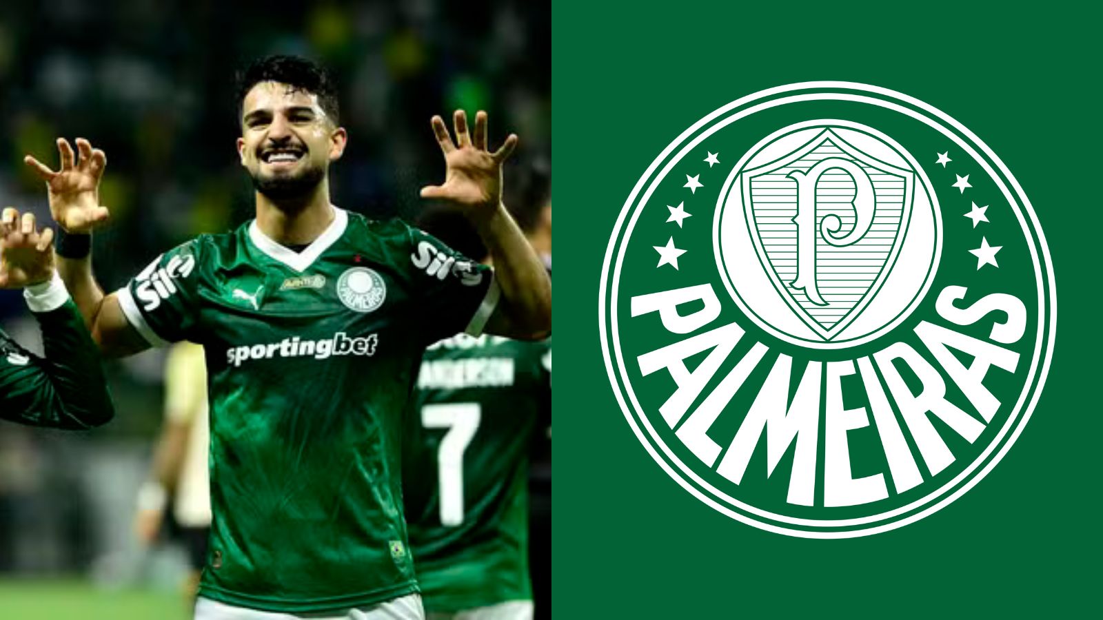 Que Baile! Com mais um show da dupla Flaco-Roque, Palmeiras goleia o Vasco