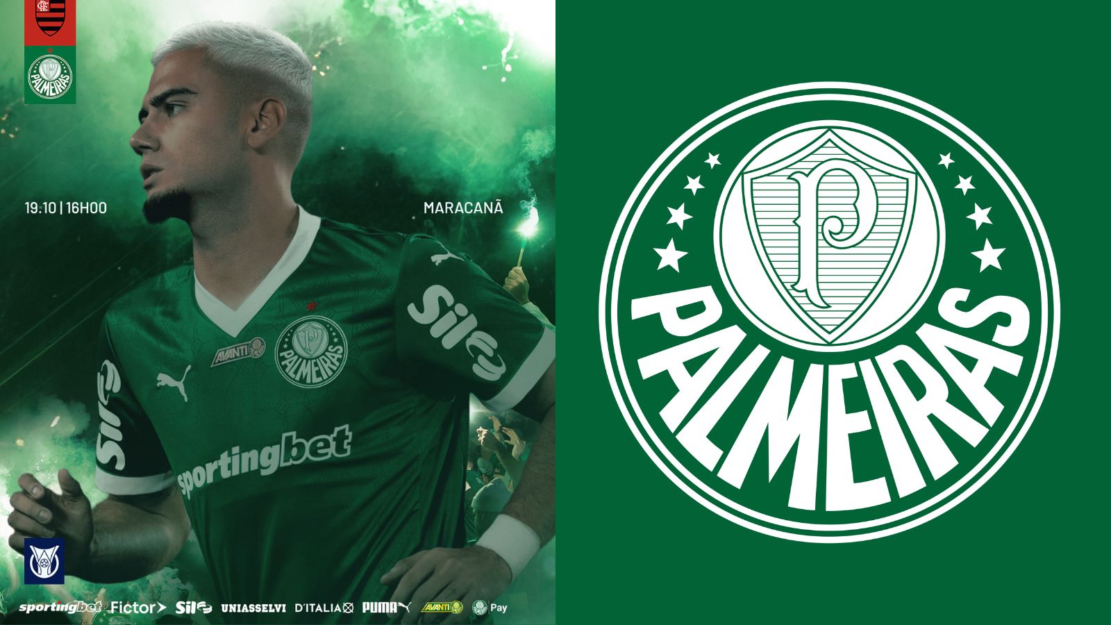 Vai para cima! Confira as escalações de Flamengo e Palmeiras