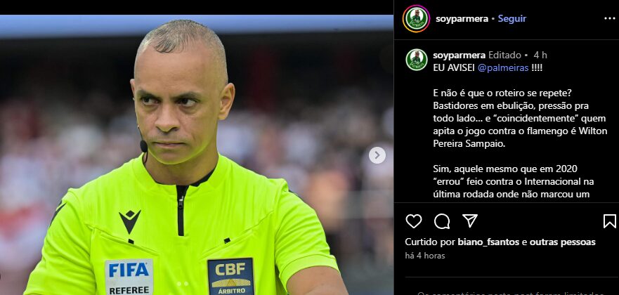 Foto: Redes Sociais - palmeiras