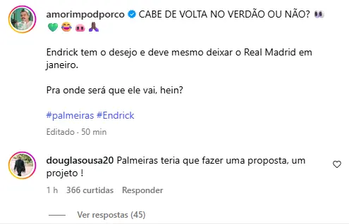 Foto: Redes Sociais - palmeiras