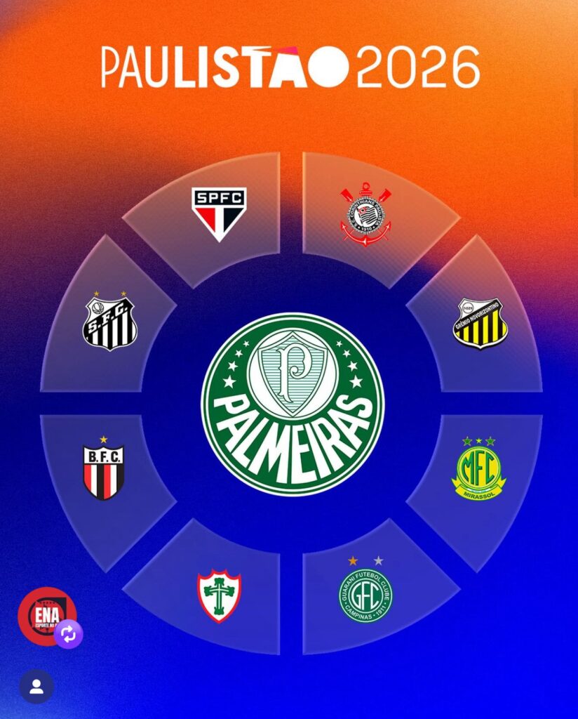 Adversários do Palmeiras - Foto: Redes Sociais