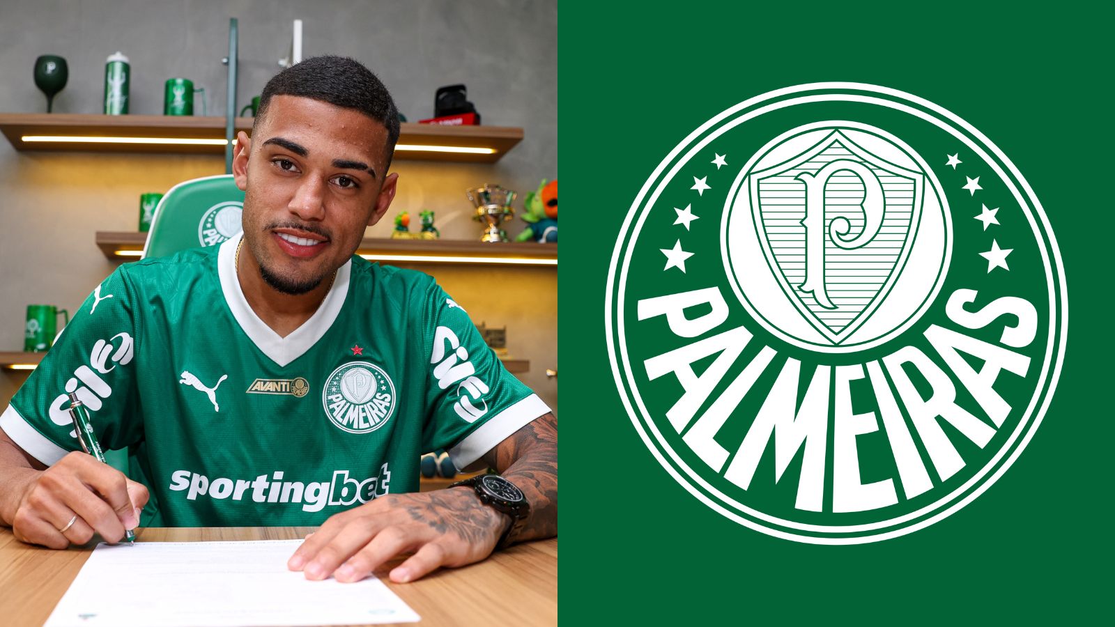 Mais 1 time europeu quer tirar Riquelme Fillipi do Palmeiras