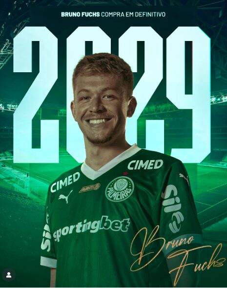 Fonte: Redes Sociais Palmeiras