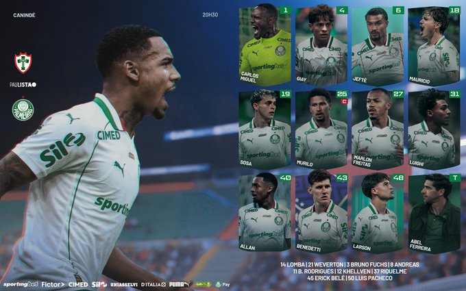 Foto: Redes Sociais Palmeiras