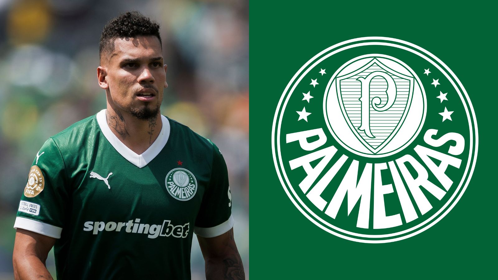 Palmeiras: FINALMENTE! Paulinho já tem data para retornar