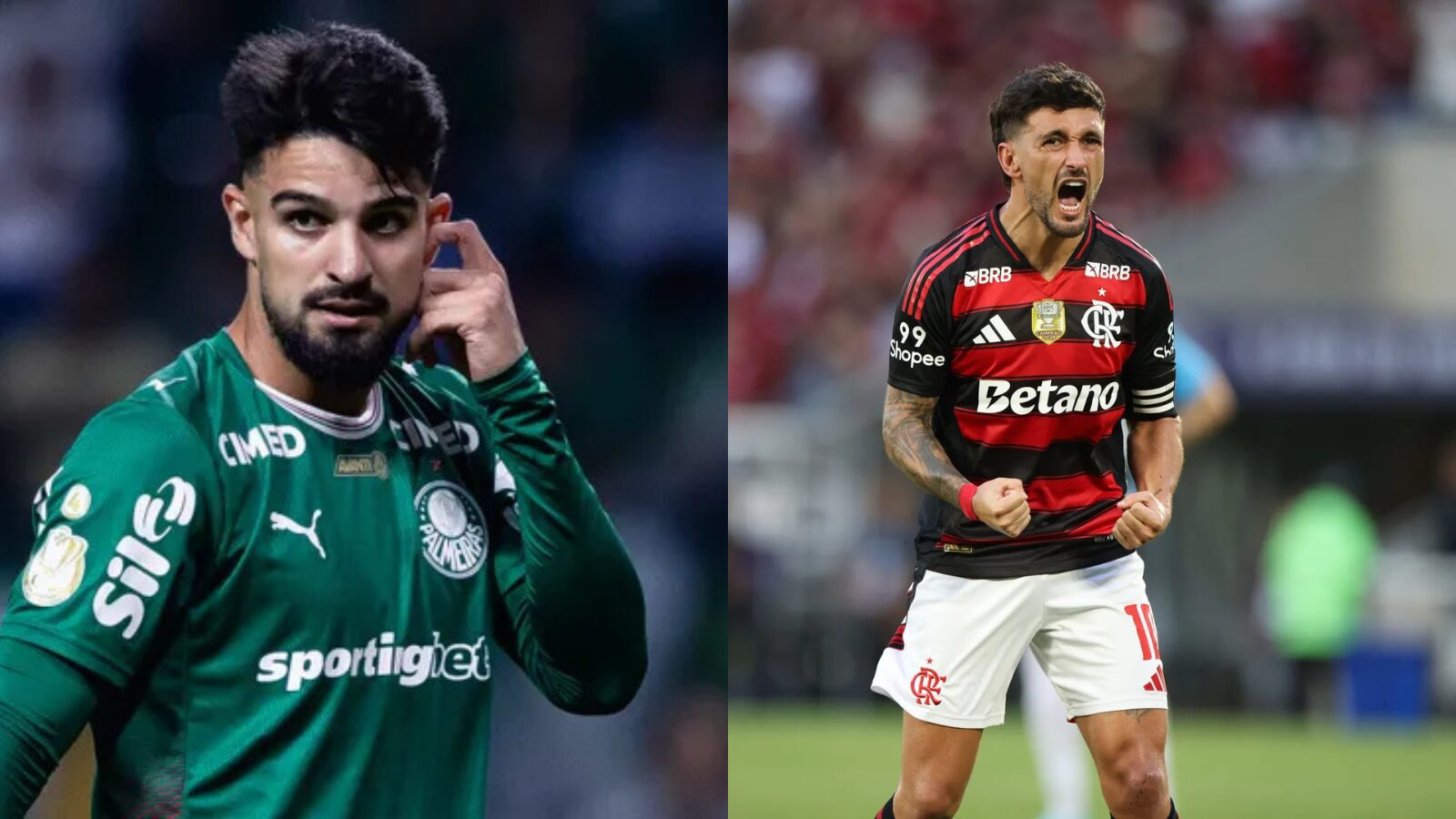 Flamengo x Palmeiras: acabou de sair as escalações