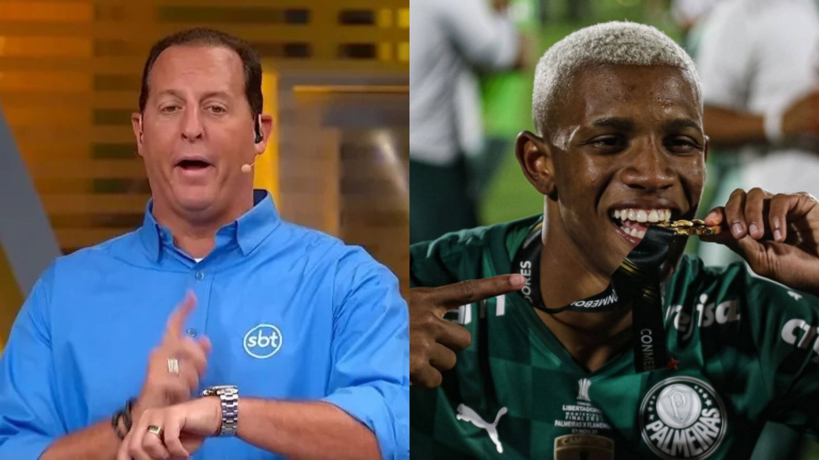 Benjamin Back revela bastidor envolvendo Danilo e anima torcida do Palmeiras; veja o vídeo