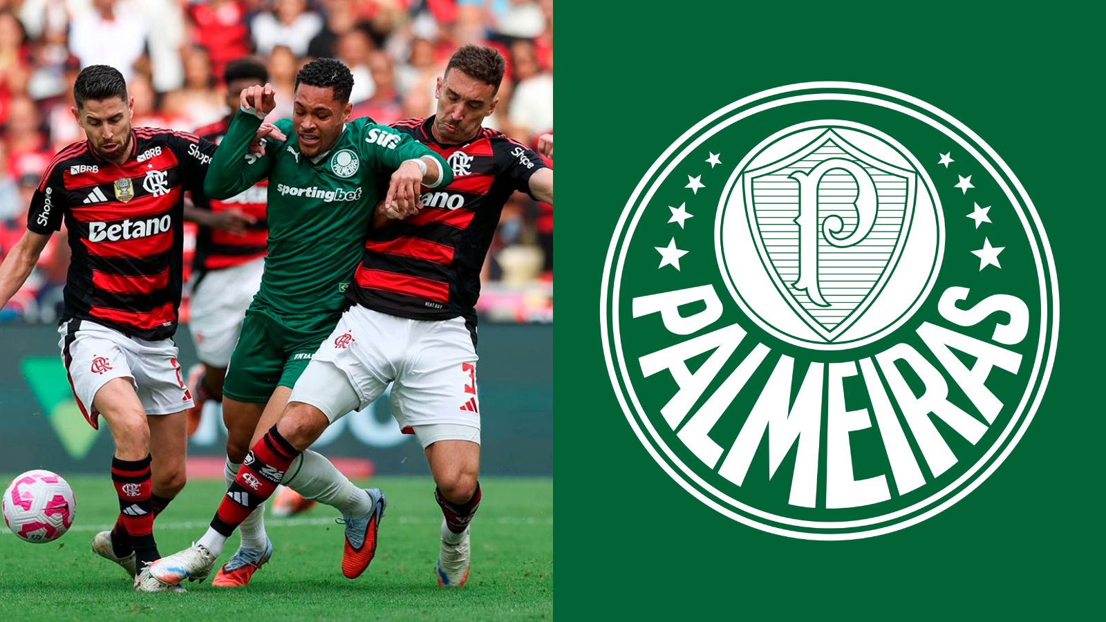 Acabou de sair: quem apita Flamengo x Palmeiras pelo Brasileirão