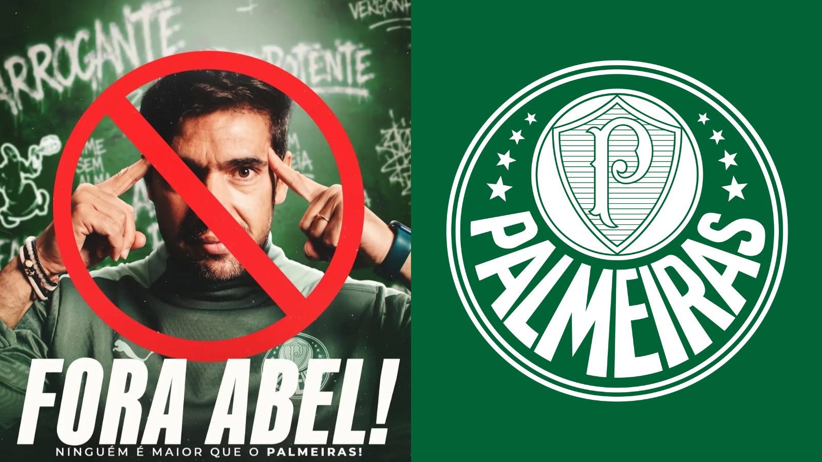 Pressão explode no Palmeiras: Mancha Alviverde pede saída de Abel Ferreira após derrota na Libertadores