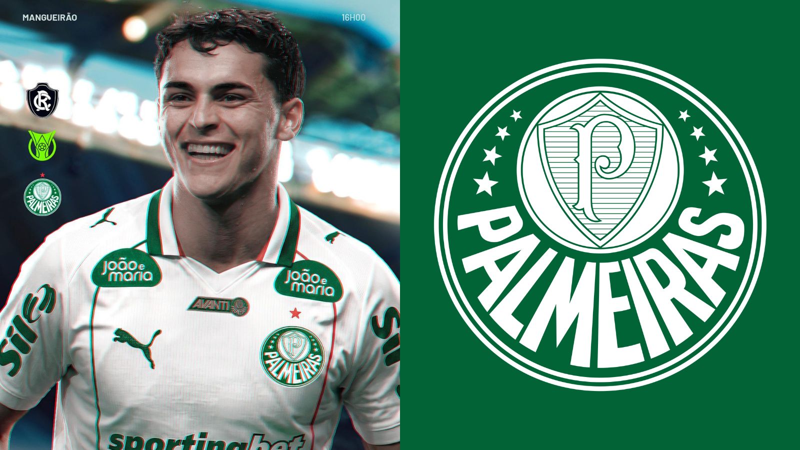 Remo x Palmeiras: acabou de sair as escalações